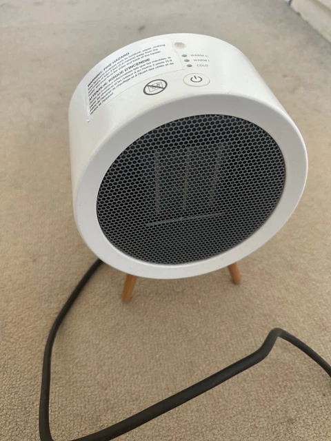 GAIATOP® SPACE HEATER, Energy Efficient Small Space Heater/ Fan for Bedroom  £15.99 - PicClick UK
