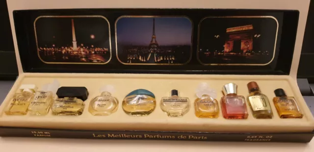 PARFUMS Coffret LES MEILLEURS PARFUMS DE PARIS NEUF