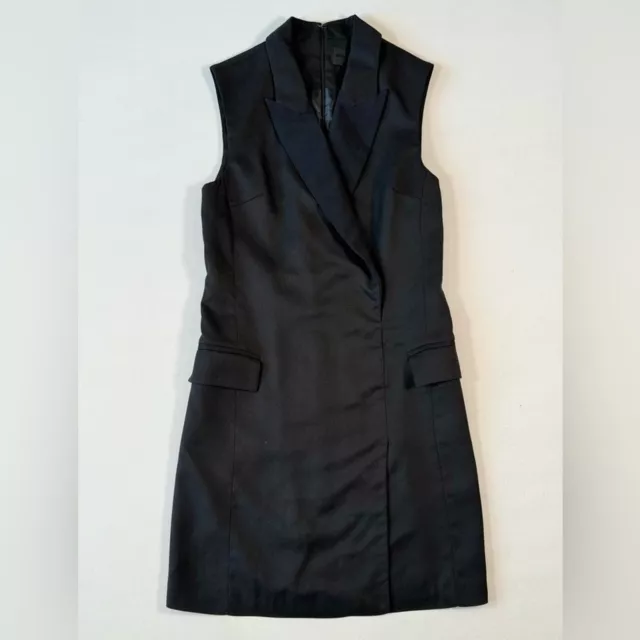 Revolve BLAQUE LABEL Tuxedo Dress in Black Size S 2