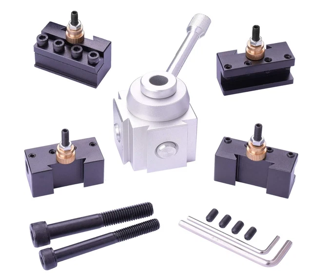 MINI LATHE QUICK Change Tool Post Holder Metal Work Tool Engine South