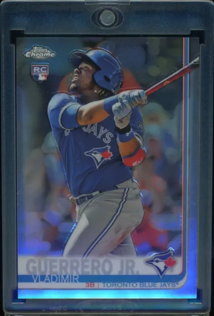 2019 Topps Chrome VLADIMIR GUERRERO JR rookie rc #201 blue jays