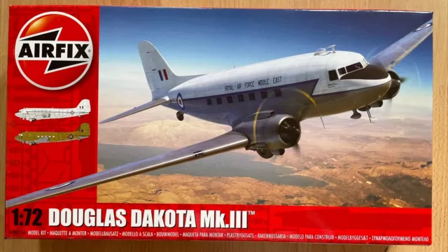 Airfix Douglas Dakota MK.III 1/72 Kit Model 1:72 A08015A SEALED Plane Mk III Air