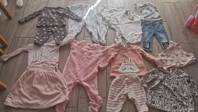 baby girls clothes 6-9 months bundle