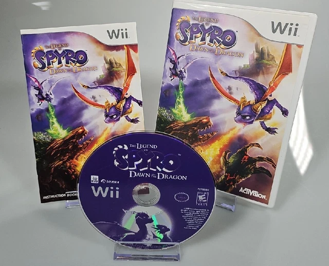 The Legend of Spyro: Dawn of the Dragon (Nintendo Wii, 2008) CIB CLEAN TESTED