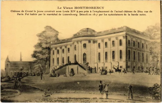 CPA Le Vieux MONTMORENCY Chateau de Crozat the Young Built Under Lo (107348)