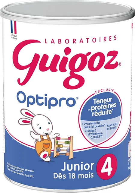 OPTIPRO Junior 4 Lait De Croissance En Poudre Dès 18 Mois - Boîte De 900G