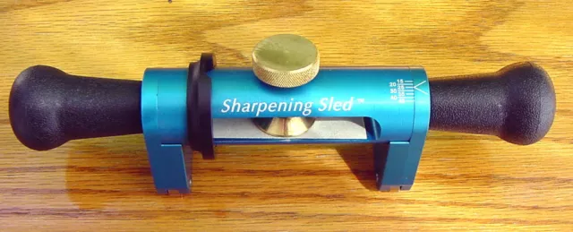 Sharpening Sled honing guide model #SS1 NEW Wider model!