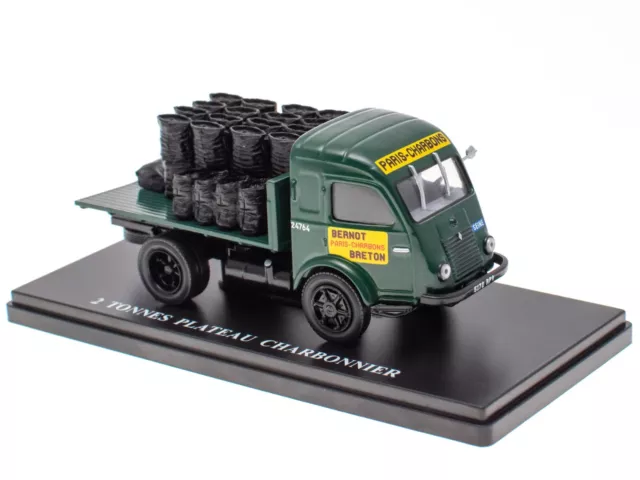 RENAULT 2T PLATEAU CHARBONNIER 1947 - 1/43 Camion Utilitaire Miniature UTR41