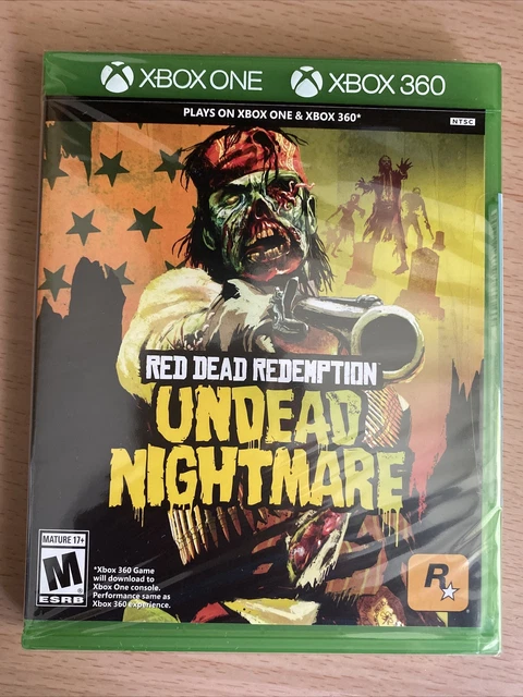 Xbox One Xbox 360 Red Dead Redemption Undead Nightmare Brand New Factory Sealed