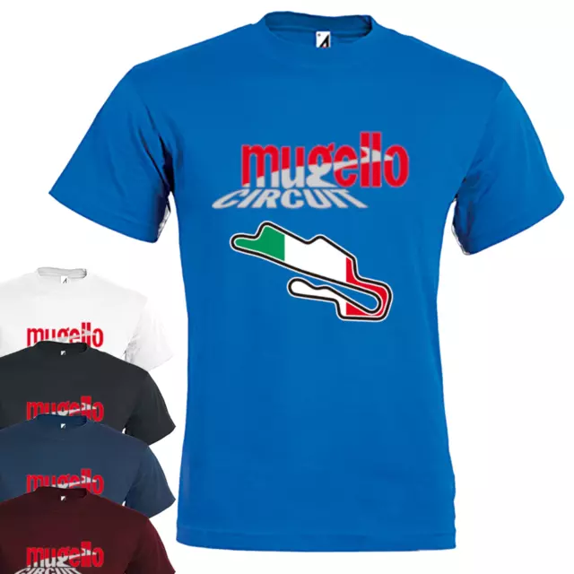 Tshirt Uomo Mugello Circuit - Maglietta a manica corta con stampa - MotoGP F1