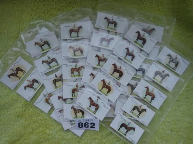 Player REPRO DERBY AND GRAND NATIONAL WINNERS 1933 full set 50 Cigaette Cards