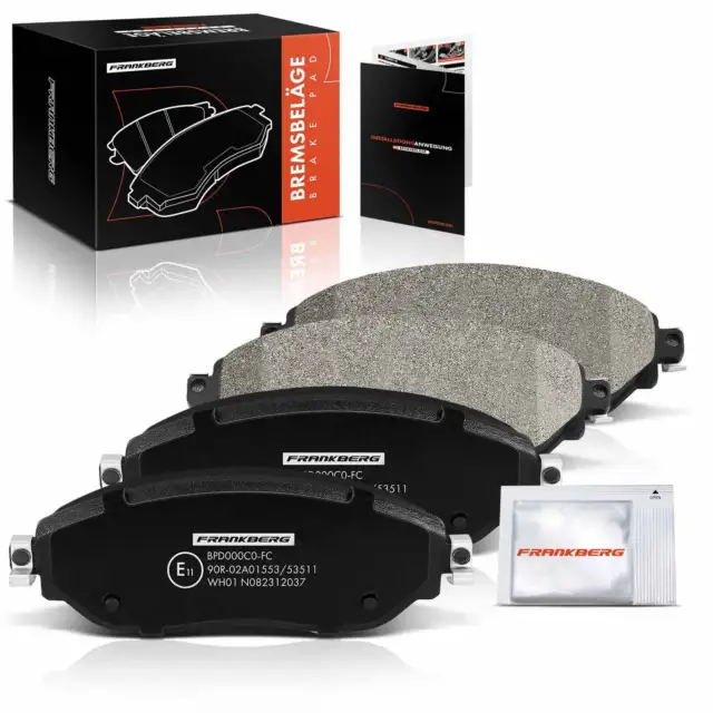 Brake Pads Set Front for Fiat Talento Nissan NV300 Opel Vauxhall Vivaro 1.6 2.0