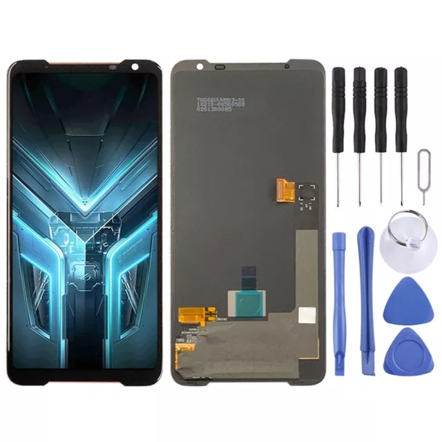 Für Asus ROG Phone 3 ZS661KS Display Full OLED LCD Touch Screen Schwarz Ersatz