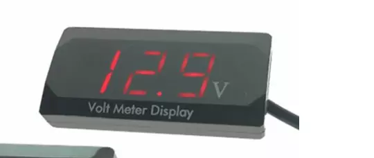 12V LED Digital Display Voltmeter Car Motorcycle Voltage Volt Gauge Panel Meter