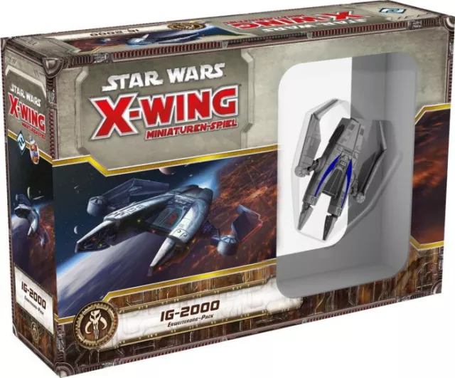 Star Wars X-Wing Miniaturenspiel  IG-2000 Deutsch (1. Edition)