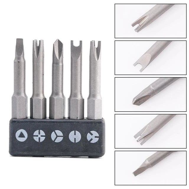 5PCS Special-Shaped Screwdriver-Set U Y Shape Triangle Screwdriver-Bits HOT R4N0