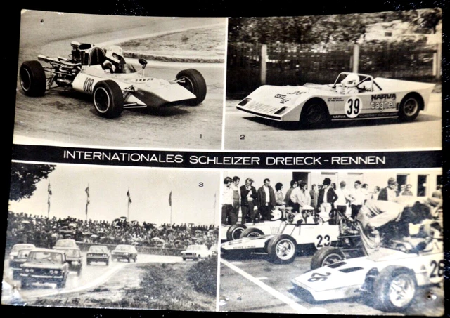 60928 Ak Voiture de Course Schleizer Triangle August 1974 Wolfgang Küther Melkus