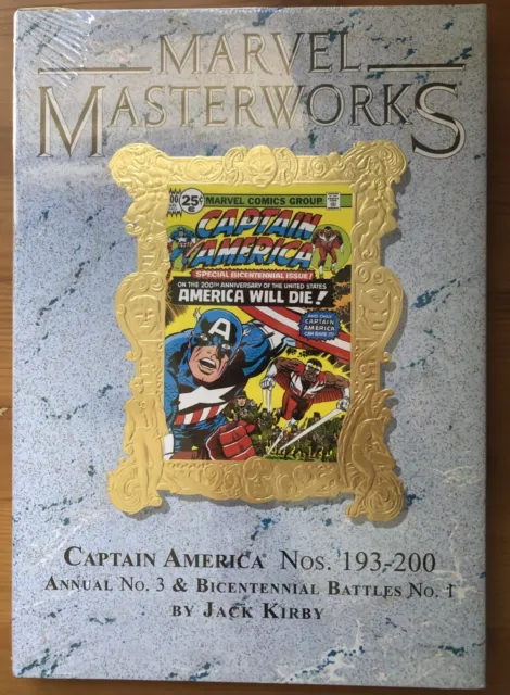 Marvel Masterworks Vol. 262 Captain America! DM Variant Ltd to 685. SEALED!