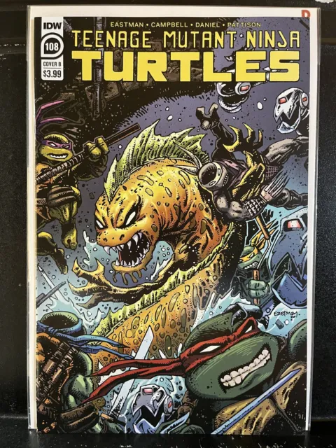 Teenage Mutant Ninja Turtles #108 Eastman COVER B (2020 IDW) We Combine Shipping