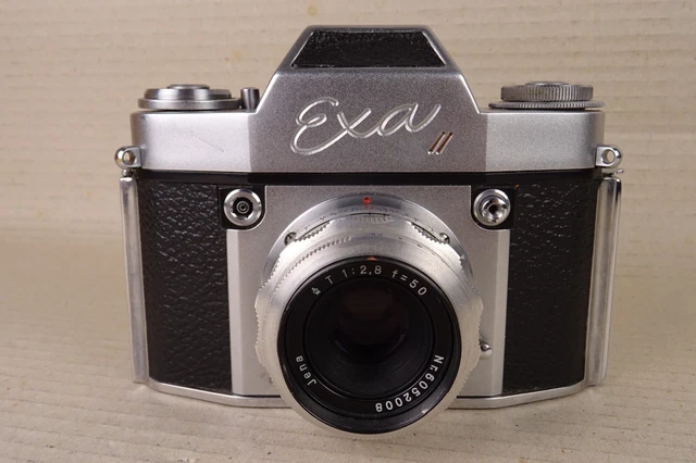 Ihagee Dresden Exa II, 2. Versión, 1961-1963, Jena T 2,8/50mm