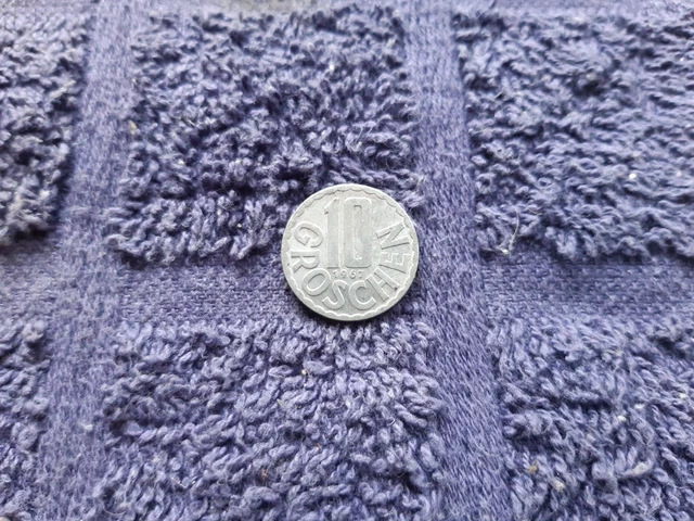 1967 - Austria - Republik Osterreich - 10 Groschen Coin.