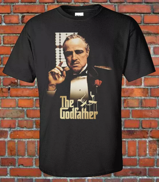 The Godfather Classic MOB Movie Graphic T-Shirt Gangster