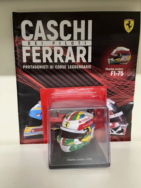 Spark F1 1/5 Casque Helmet Charles Leclerc Scuderia Ferrari