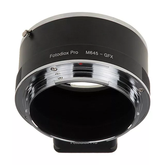 Fotodiox Pro Lens Adapter Mamiya 645 (M645) Lens für Fujifilm G GFX Camera Body 3