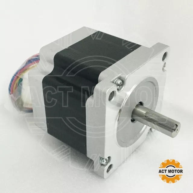 ACT Nema34 34HS7440D14L34J5-25 Schrittmotor 640oz-in,78mm,4A,Φ14mm,keyway CNC