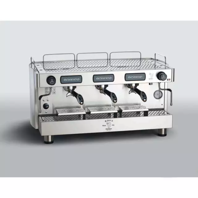 Bezzera Traditional 3 Group Espresso Coffee Machine - BZB2013S3E GRS-BZB2013S3E