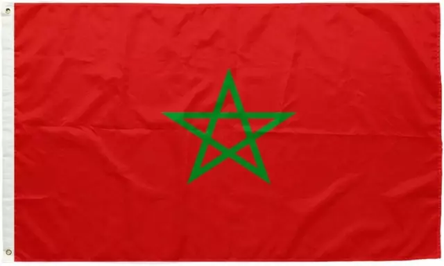 5X3FT Morocco National Flag Large Banner Sports Football World Cup Fan Support