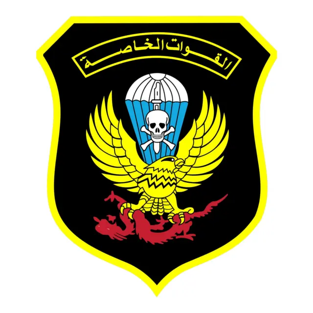 Parche de comando del ejército de la Jamahiriya Árabe Libia Rayo de las...