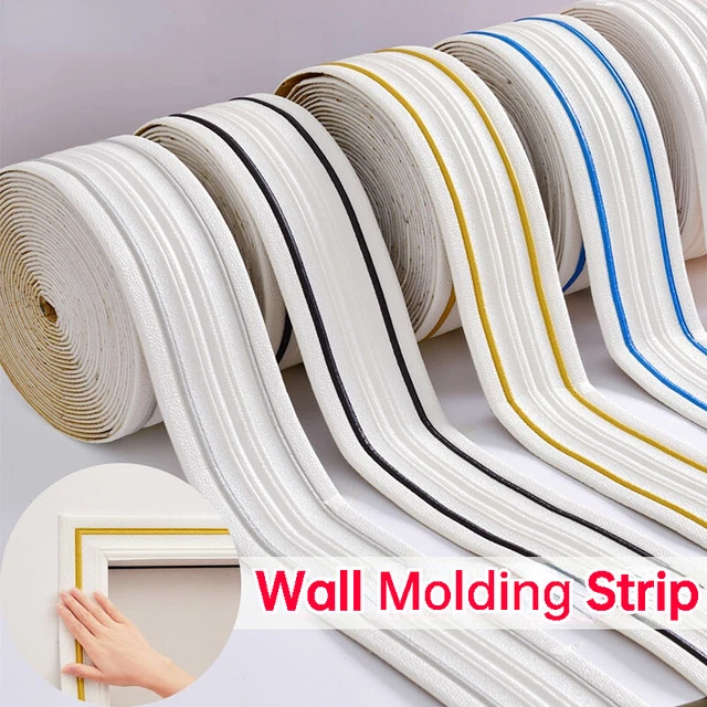 WALL SKIRTING BORDER Line Ceiling Corner Wallpaper Sticker Strip