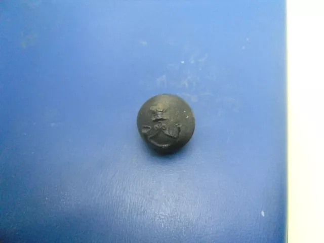 Victorian Ball button: Rifle Brigade,(Prince Consort's Own), QVC, 17 mm