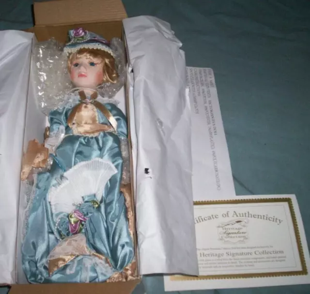 New In Box Heritage Signature Collection Doll Victorian Eve NIB