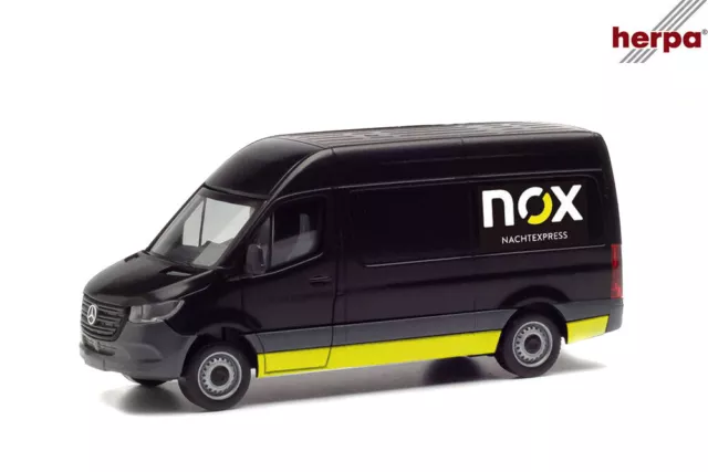 Herpa 096102 H0 MB Sprinter '18 Kasten NOX, 1:87, H0, Neu, OVP