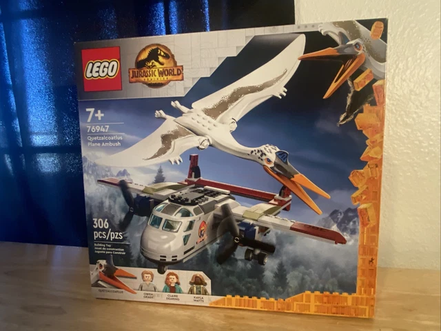 LEGO JURASSIC WORLD: Quetzalcoatlus Plane Ambush (76947) £26.10 ...