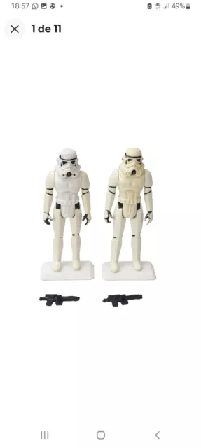 Figuras star wars 2 STORMTROPPERS KENNER