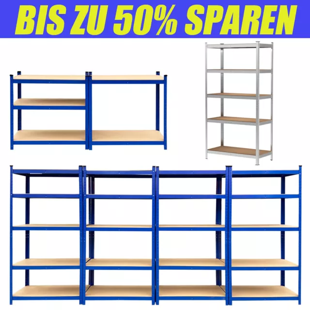 Schwerlastregal Lagerregal Werkstattregal Steckregal Kellerregal Regal Büroregal