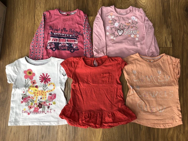 Bundle Of Girls Tops Age 2-3 Years