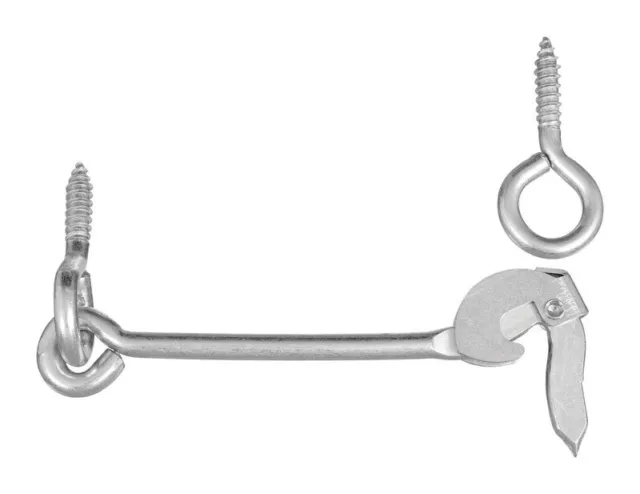 National Hardware N122-671 Zinc-Plated Safety Gate Hook 6 L in.