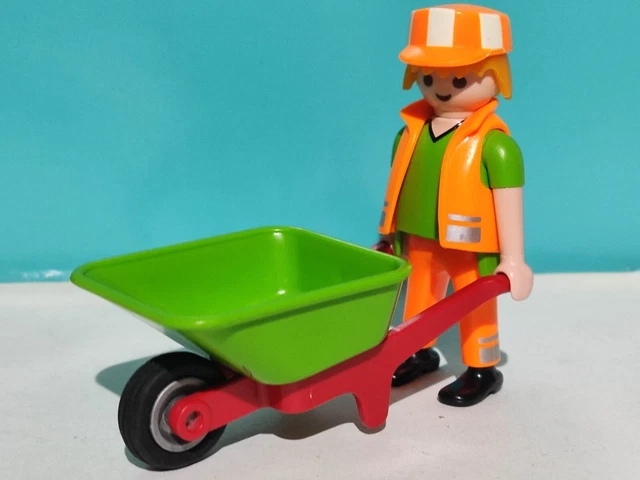 PLAYMOBIL TEJEDORA HILADORA Con Rueca Medieval Belen Nacimiento Oeste - Foto 10