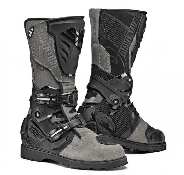 Stivali Moto Touring Sidi Adventure 2 Gore-Tex Nero Grigio