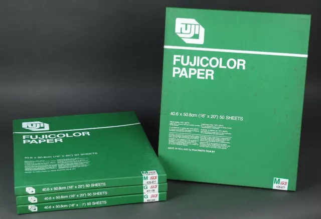 1x Fujifilm Fujicolor Papier Super FA3 40X50cm 50 Blatt. original verpackt. 115.