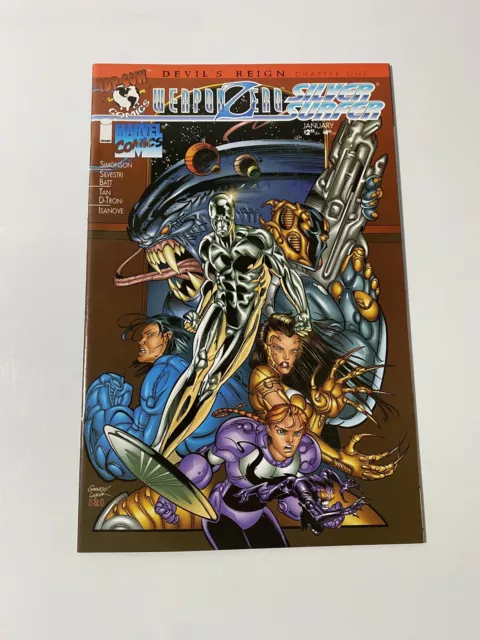 Devil's Reign Chapter One #1 Weapon Zero Silver Surfer Top Cow Marvel