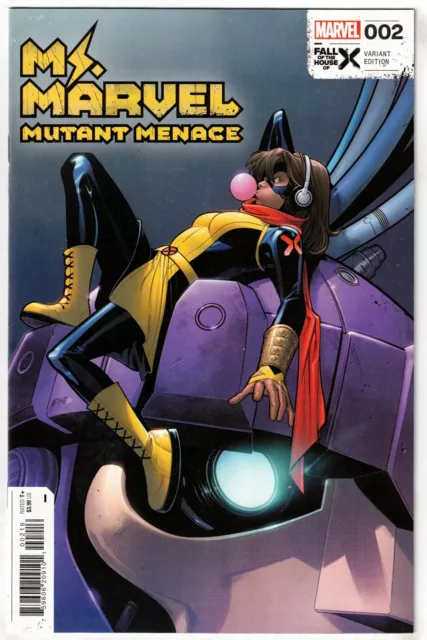 Ms Marvel Mutant Menace #2- 1:25 Paco Medina Variant- Fall Of Hox- Marvel