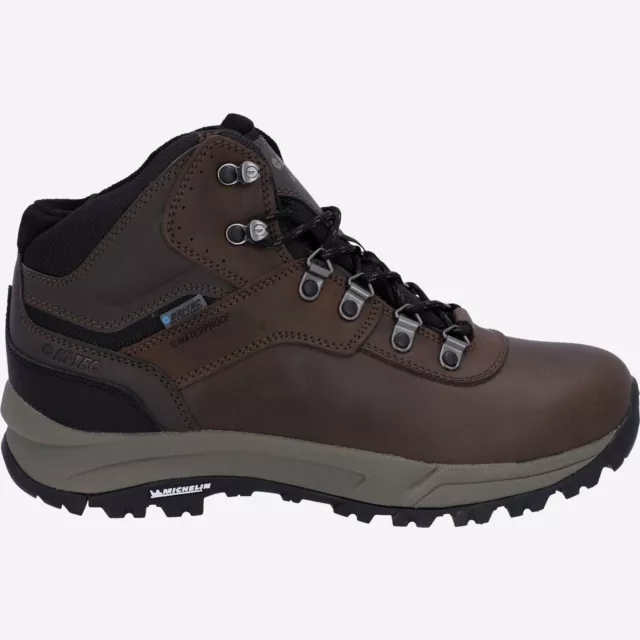 Hi-Tec Mens Altitude VI Waterproof Outdoor Walking Hiking Boots Brown