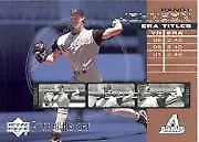 2002 UD Piece of History ERA Leaders Baseball Card #E4 Randy Johnson