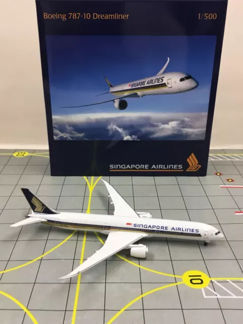 Herpa Wings 1:500 531511 Singapore Airlines B787-10 Dreamliner Exclusive 9V-SCA
