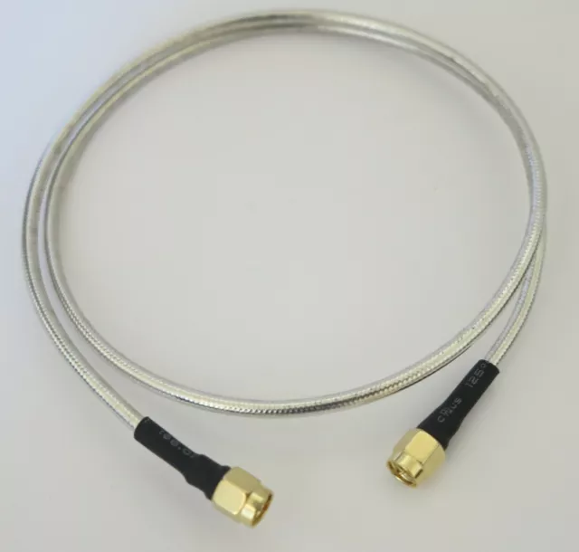 SMA male to SMA male RG402 50 ohm Semi-rigid coax cable